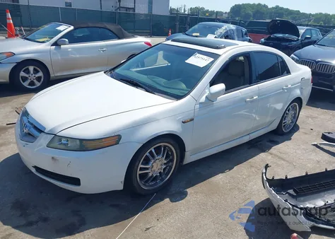 2005 Acura Tl из США, поврежденный, VIN 19UUA66265A061396